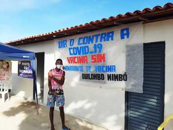 Comunidades quilombolas do Piauí iniciam vacinação contra a Covid-19