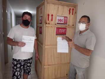 Piauí recebe doações de câmaras frias para vacinas