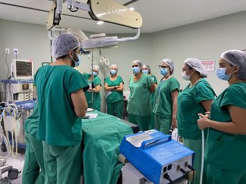 Profissionais do Hospital Infantil Lucídio Portella participam de treinamento sobre fluxo do transporte de paciente infantil cardiopata