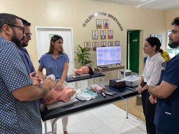 Sesapi faz treinamento com médicos do Hospital de Esperantina sobre Vias Aéreas