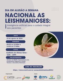 Sesapi realiza seminário em alusão à Semana Nacional das Leishmanioses