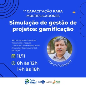 Sesapi realiza capacitação para multiplicadores do Cuidar Piauí