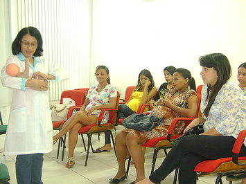 Maternidade realiza quarta etapa do curso para gestantes