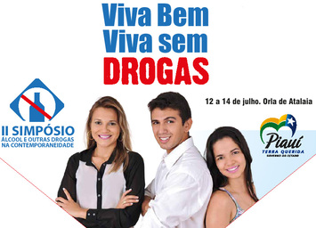 Sesapi divulga programação final de Simpósio sobre drogas