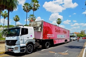 Governo intensifica ações da Carreta da Mulher no Outubro Rosa