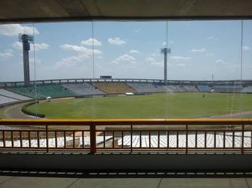 Vigilância Sanitária fiscaliza estádio Albertão para a final da Série D