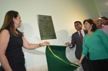 Governadora em exercicío e secretário da Saúde inauguram ampliação de UTI no HGV