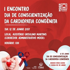 Maternidade realiza atividade no Dia Nacional da Cardiopatia Congênita 