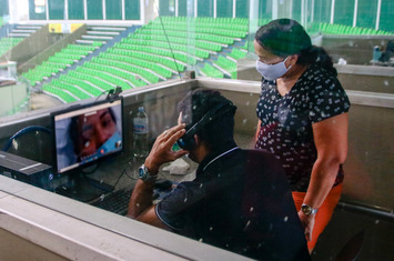 Entenda como agendar visitas aos pacientes do Hospital de Campanha Estadual  